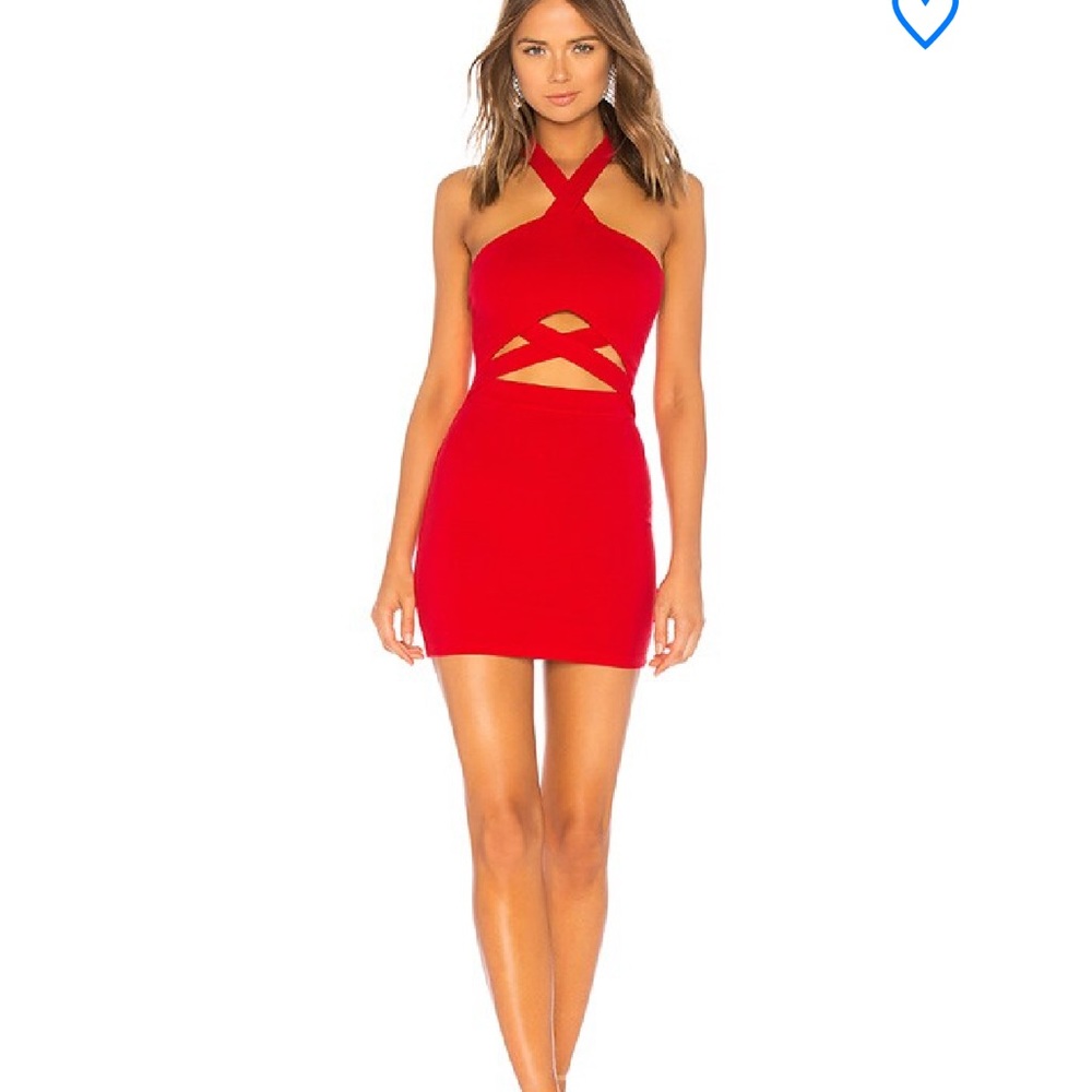 SUPERDOWN kimber cut out dress